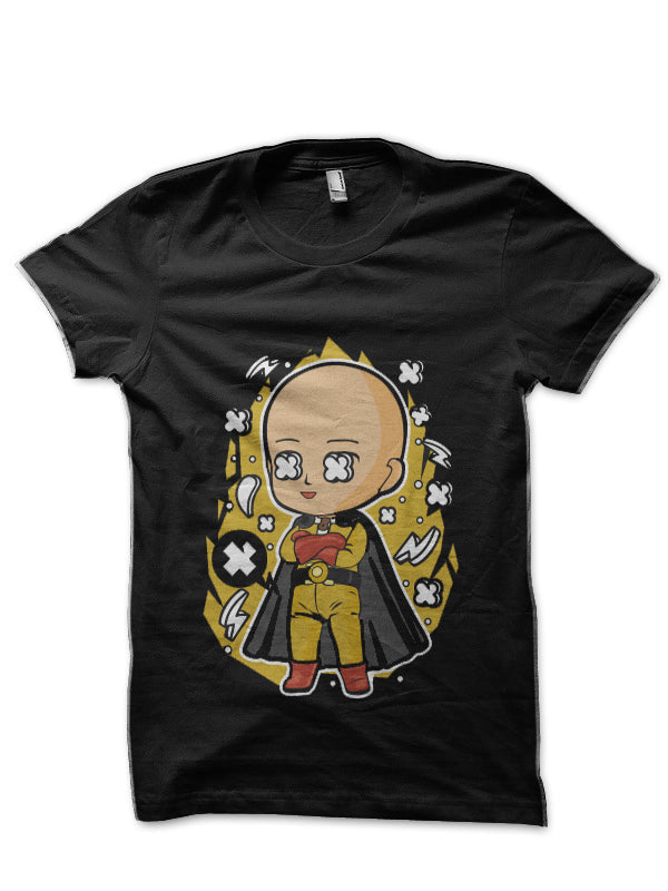 Saitama Black T-Shirt Style005 Hoodie, Sweatshirt | PureTeeCo.com