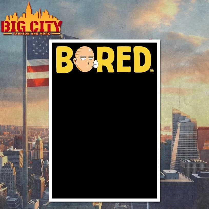 Saitama Bored Hero shirt
