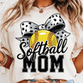 [Sale To 45% Off] Baseball Mom T-Shirt, Polka Dot Bow T-Shirt, Sports Mama Game Day  Shirt, Baseball Mama Shirt, Proud...