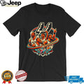 San Antonio Basketball Legends Star Retro Graphic T Shirt