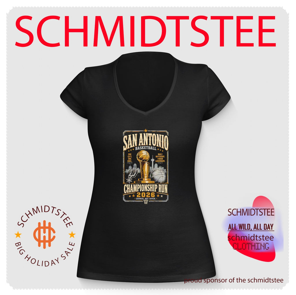 San Antonio Spurs 2026 Championship Run trophy shirt