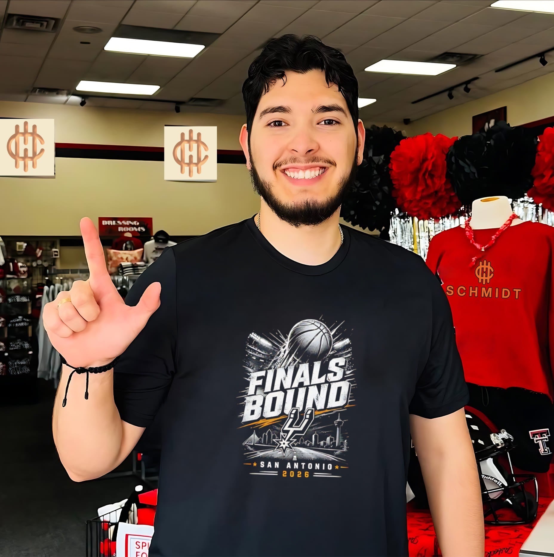 San Antonio Spurs 2026 NBA Finals Bound shirt