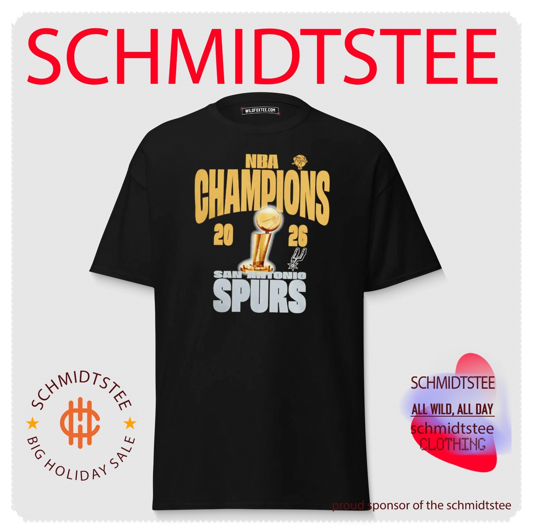 San Antonio Spurs 2026 NBA Finals Champions Locker Room Logo shirt
