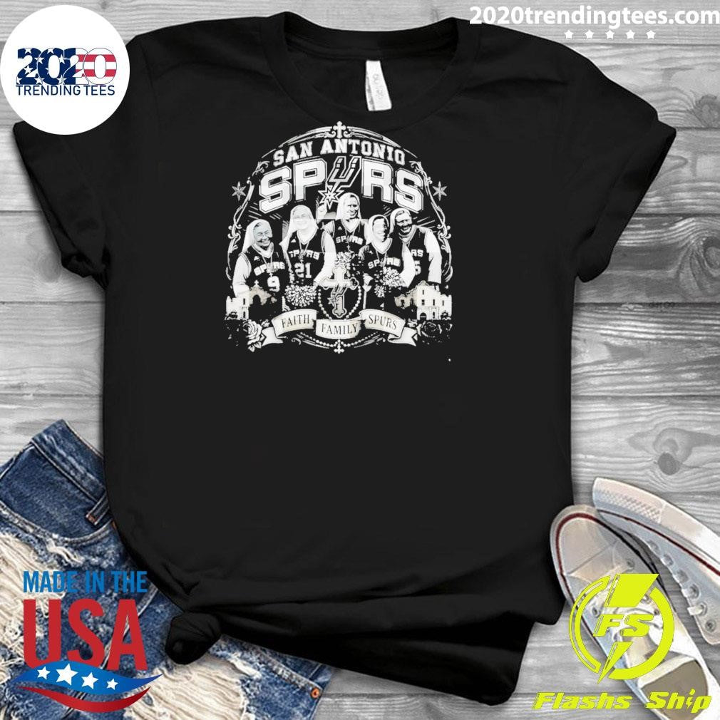 San Antonio Spurs 2026 Playoffs Spurs Nuns Faith Family Spurs Graphic Go Spurs Go Shirt