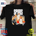 San Antonio Spurs 2026 Playoffs Trio Graphic Shirt