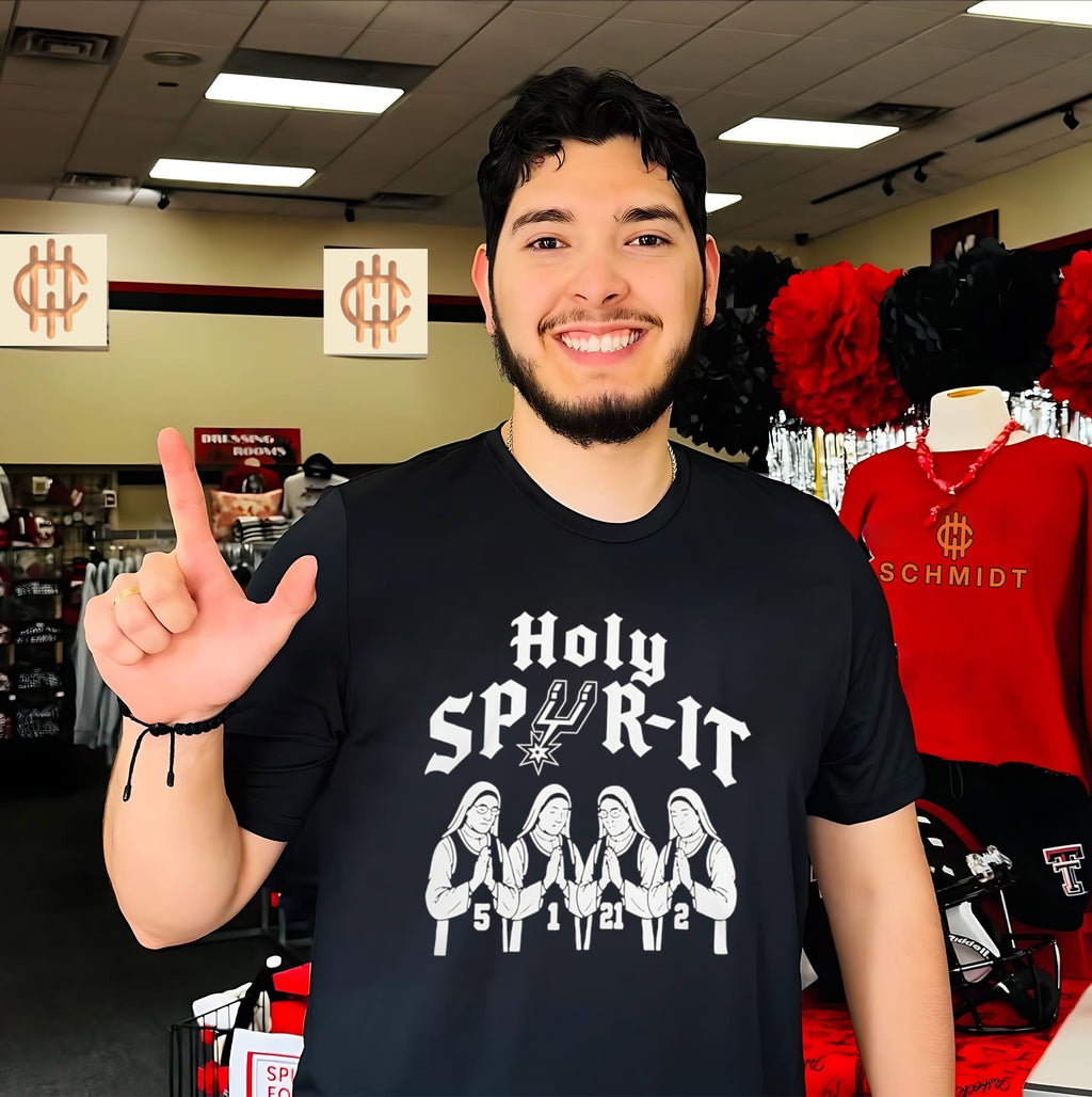 San Antonio Spurs Holy Spur-It Champions 2026 shirt