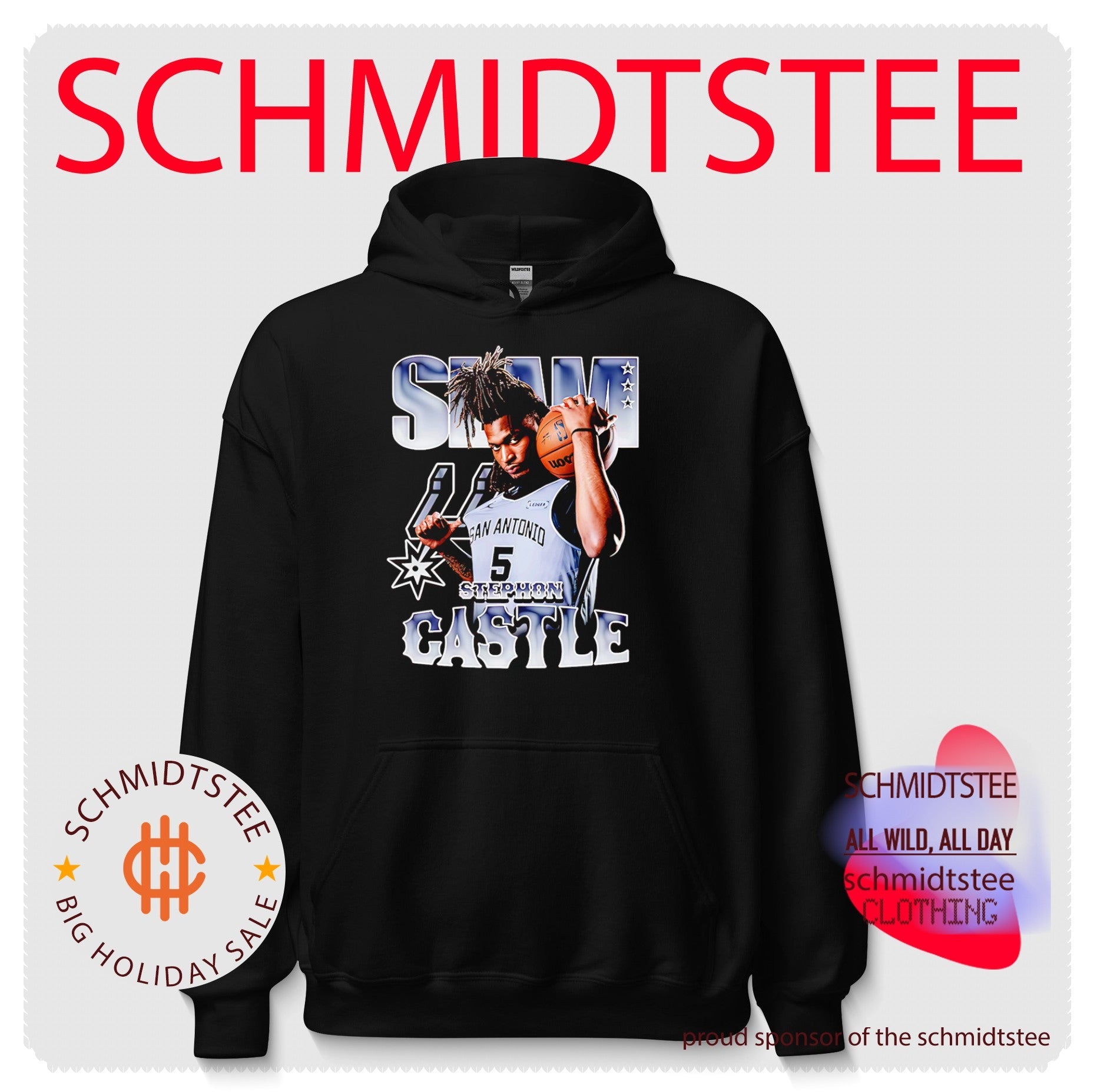 San Antonio Spurs Stephon Castle SLAM Remix shirt