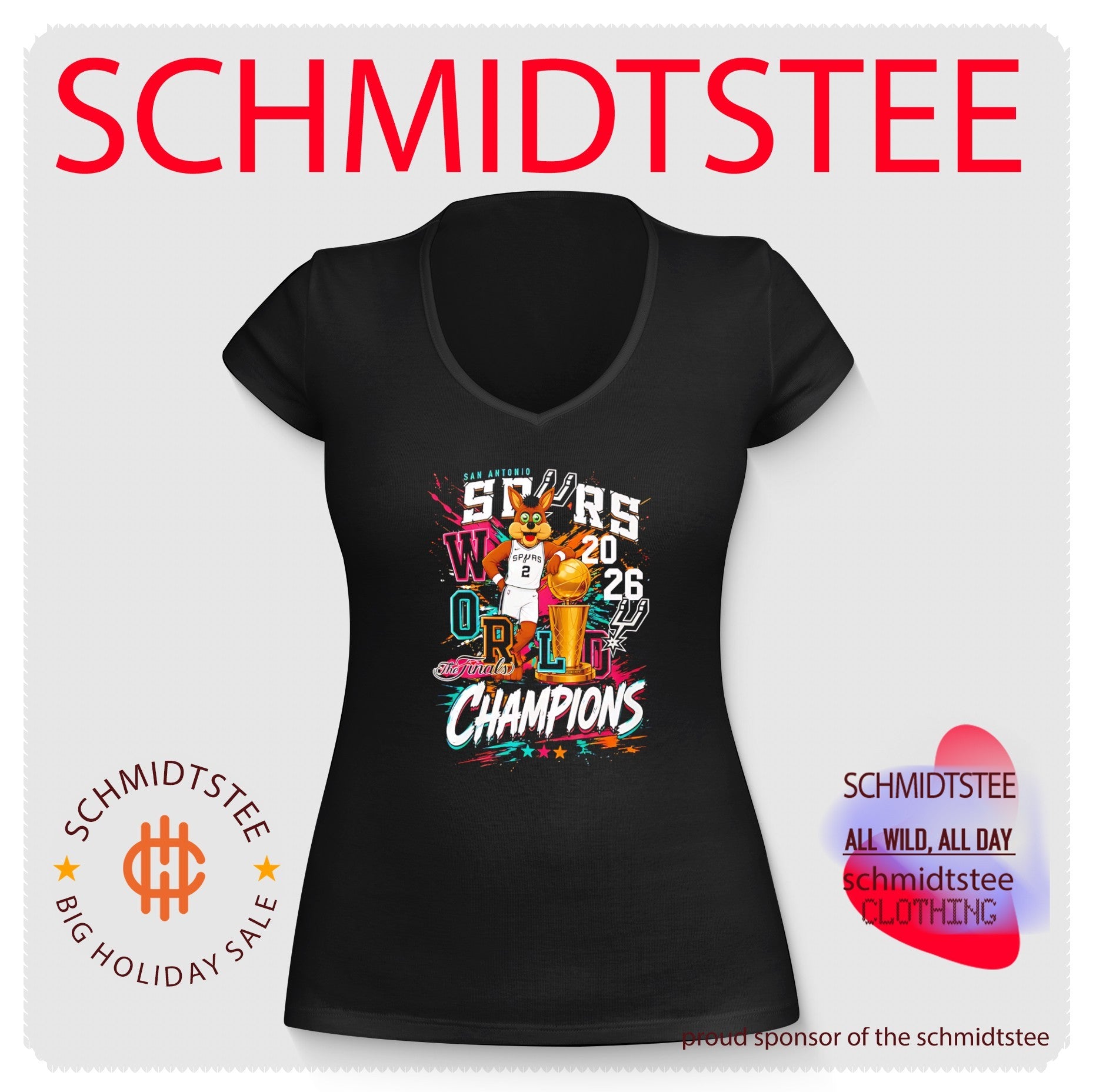 San Antonio Spurs The Finals Champions mascot shirt