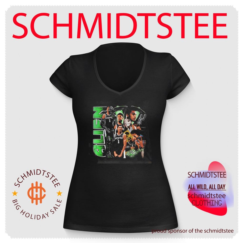 San Antonio Spurs Victor Wembanyama Wem Alien graphic shirt