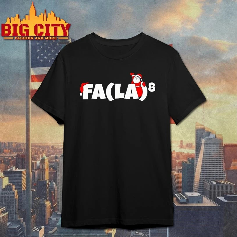Santa Fa La la la la christmas shirt