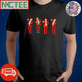 Santa four red Trump Dance Christmas shirt