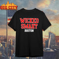 Sarai Diaz Wearing Wicked Smaht Boston Shirt