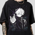 Satoru Gojo Anime Shirt, Anime Lover Shirt, Anime Shirt, Anime Manga Shirt Hoodie, Sweatshirt | PureTeeCo.com