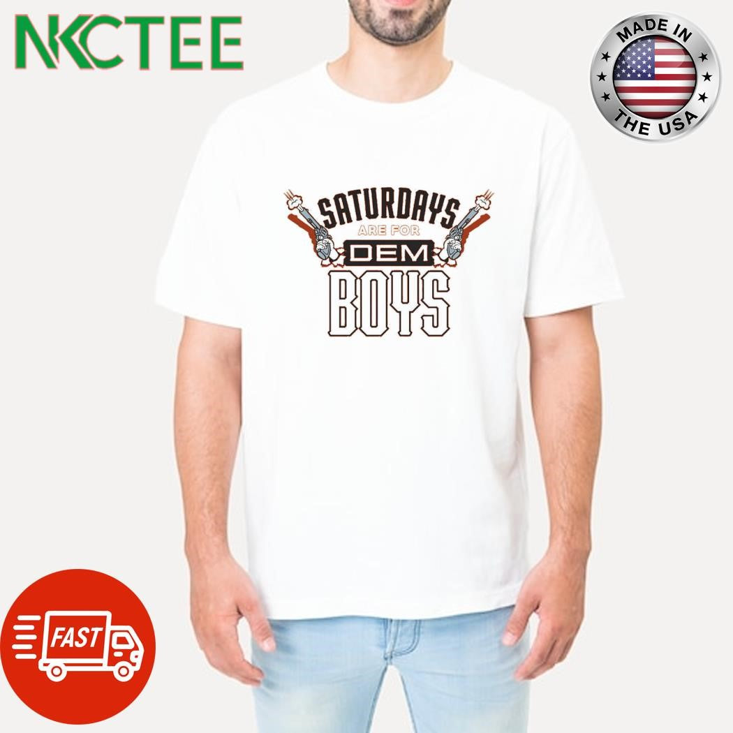 Saturdays are for DEM Boys Oklahoma State College gun shirt