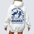 Save The Sharks Hoodie Respect The Locals Shirt Shark Week Tee Ocean Sweatshirt | PureTeeCo.com