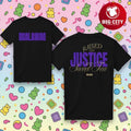 Scalawag Magazine Raised On Justice Two Sided Shirt