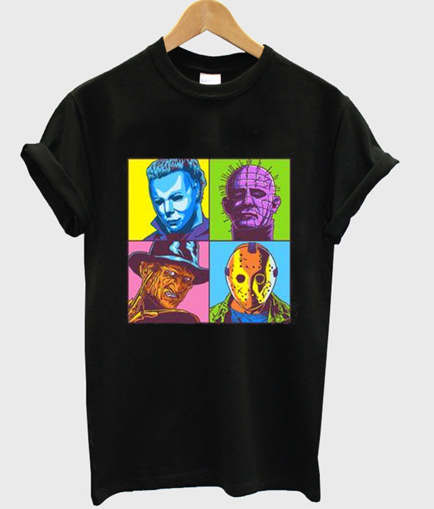 Scary Pop Horror Movie Mash Up T-Shirt Hoodie, Sweatshirt | PureTeeCo.com