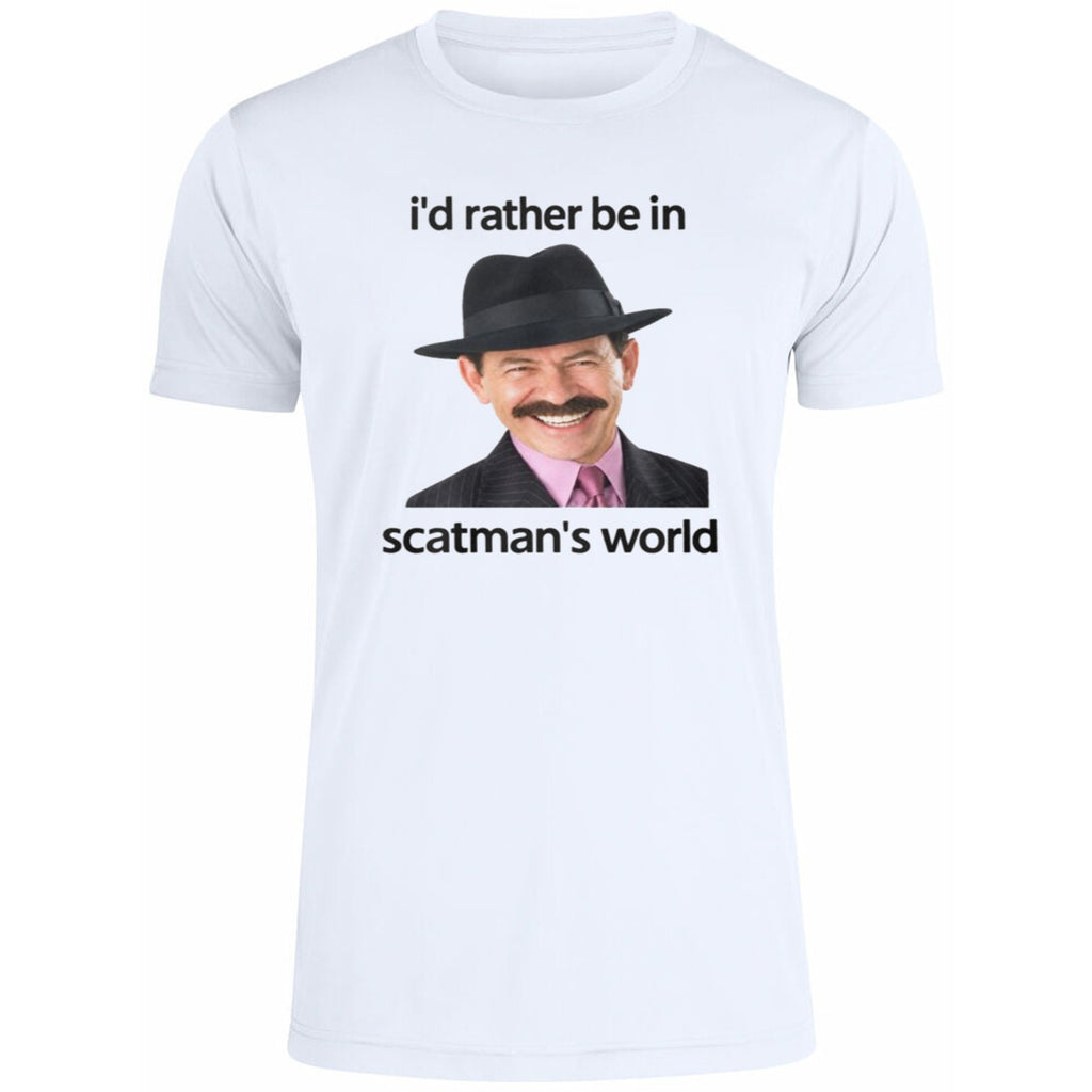 Scatman John I’d Rather Be In Scatman’s World Shirt