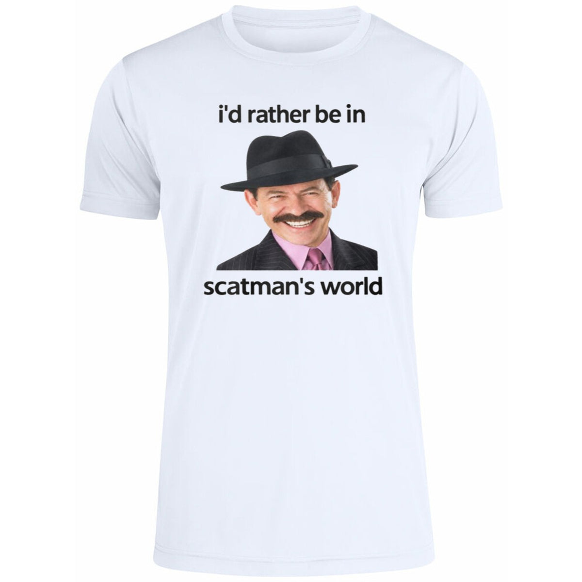 Scatman John I’d Rather Be In Scatman’s World Shirt