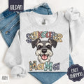 Schnauzer Mama Sweatshirt, Mama Women's Crewneck, Cute Dog Mom Women's Sweatshirt T-Shirts, Hoodie | PureTeeCo.com