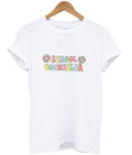 School Counselor Flower Shirt Hoodie, Sweatshirt | PureTeeCo.com