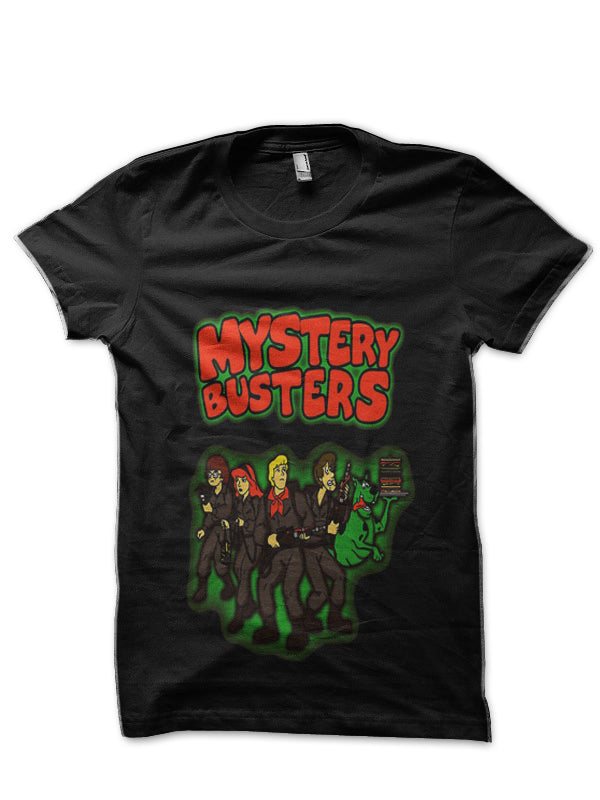 Scooby Doo Mystery Busters Black T-Shirt Hoodie, Sweatshirt | PureTeeCo.com