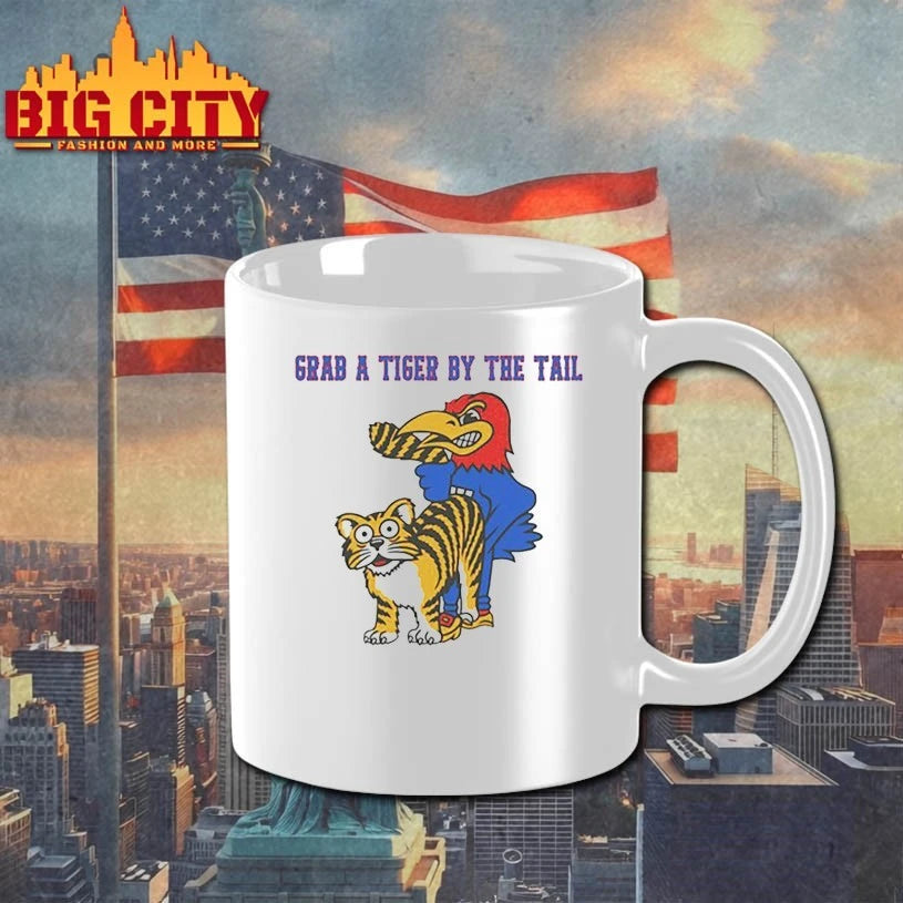 Scot Pollard Kansas Jayhawks Victory Missouri Tigers Grab A Tiger By The Tail Mascot shirt
