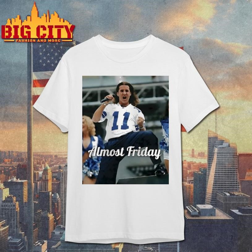 Scott Stapp Creed 2001 Dallas Cowboys Half Time Show Almost Friday Shirt