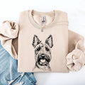 Scottish Terrier, Pet, Dog Breed Sweatshirt, Crew Neck, Women's, Crewneck T-Shirts, Hoodie | PureTeeCo.com