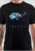Screetus Black T-Shirt Hoodie, Sweatshirt | PureTeeCo.com