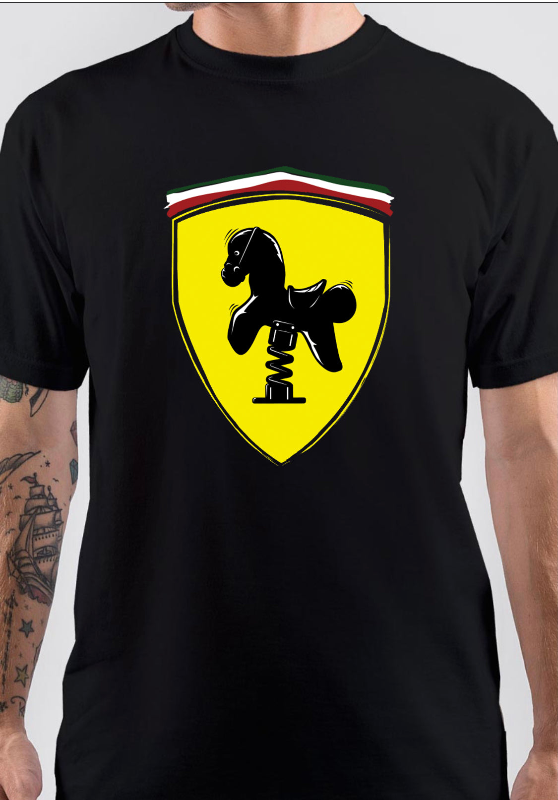 Scuderia Ferrari Logo T-Shirt Style001 Hoodie, Sweatshirt | PureTeeCo.com