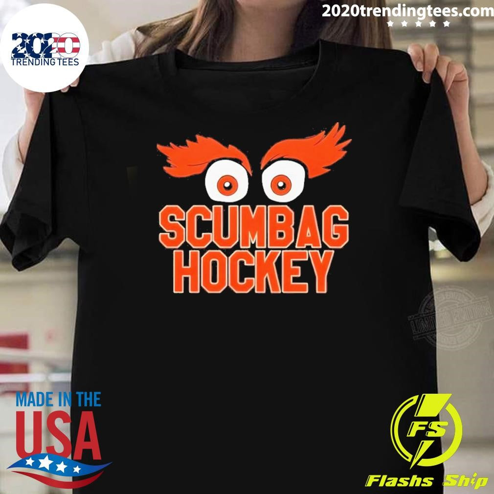 Scumbag Hockey Gritty Philadelphia Flyers Hockey Nhl 2026 Logo Shirt