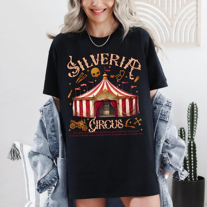 Scythe & Sparrow Silveria Circus Shirt dgital download, Butcher And Blackbird Inspired Shirt, Dark Romance Book...
