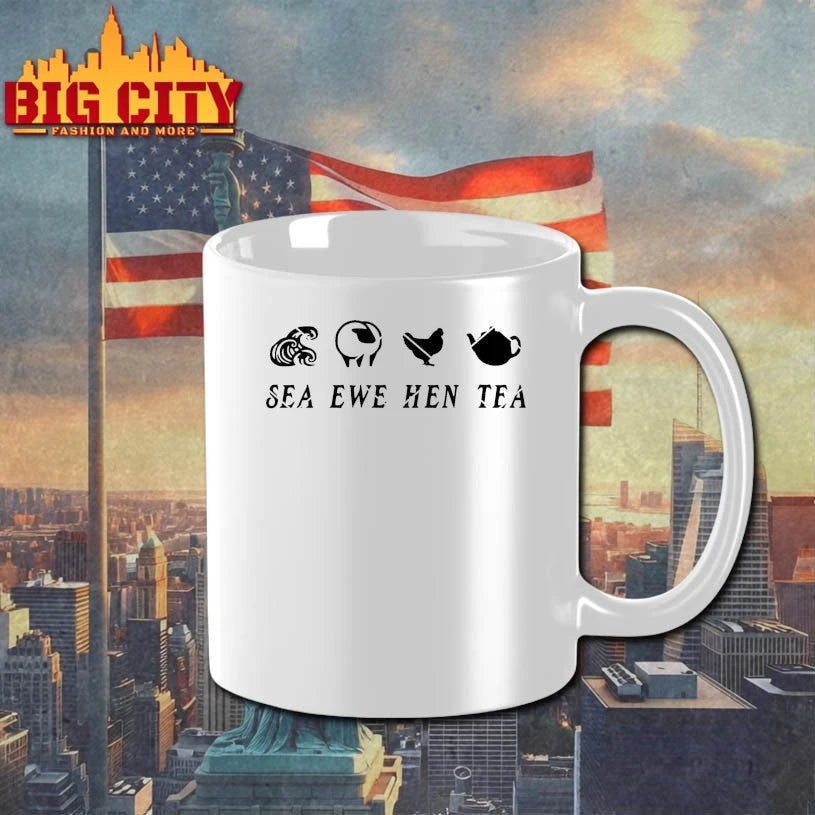 Sea Ewe Hen Tea shirt