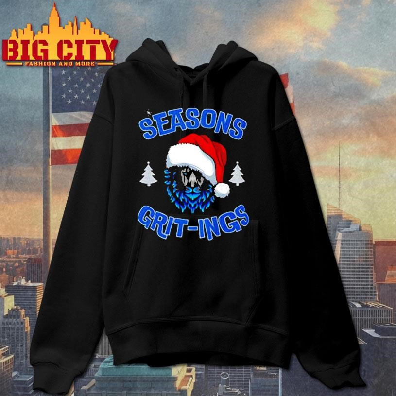 Seasons Grit-ings Detroit Lions Football shirt