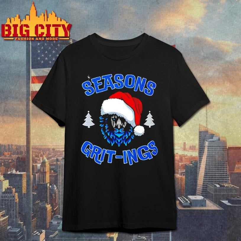 Seasons Grit-ings Detroit Lions Football shirt