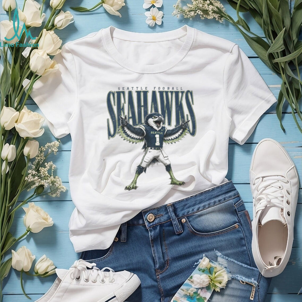 Seattle Football Mascot Retro Athletic Vintage Shirt