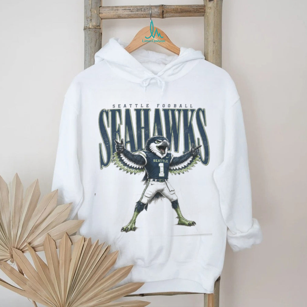 Seattle Football Mascot Retro Athletic Vintage Shirt