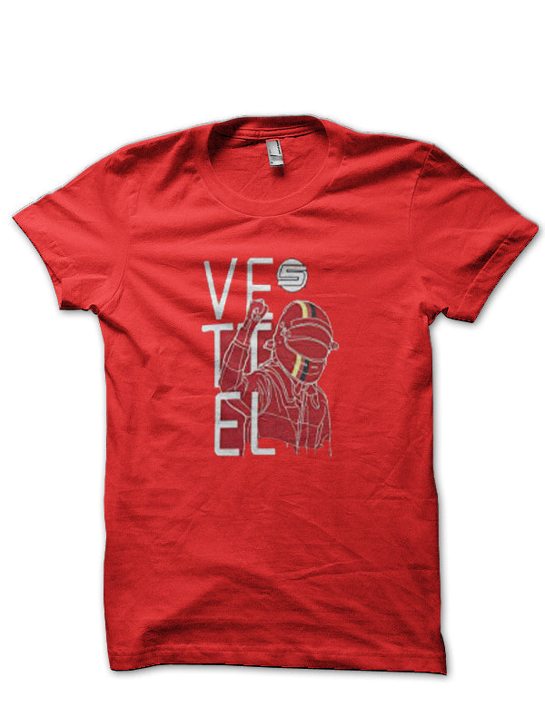Sebastian Vettel T-Shirt Style010 Hoodie, Sweatshirt | PureTeeCo.com