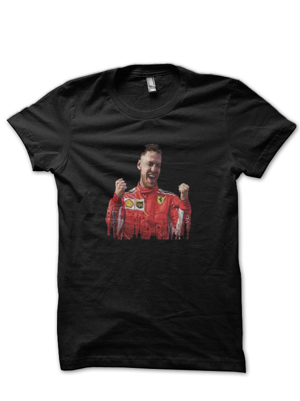 Sebastian Vettel T-Shirt Style009 Hoodie, Sweatshirt | PureTeeCo.com