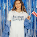 Seinfeld Costanza Election 24 Graphic Tee America Graphic Tee, Unisex July Shirt Hoodie, Sweatshirt | PureTeeCo.com
