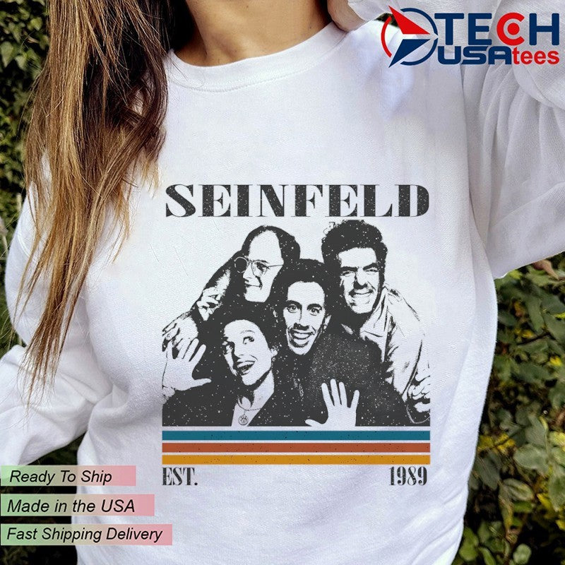 Seinfeld est 1989 vintage shirt