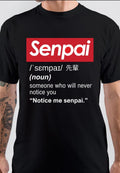Senpai T-Shirt Hoodie, Sweatshirt | PureTeeCo.com