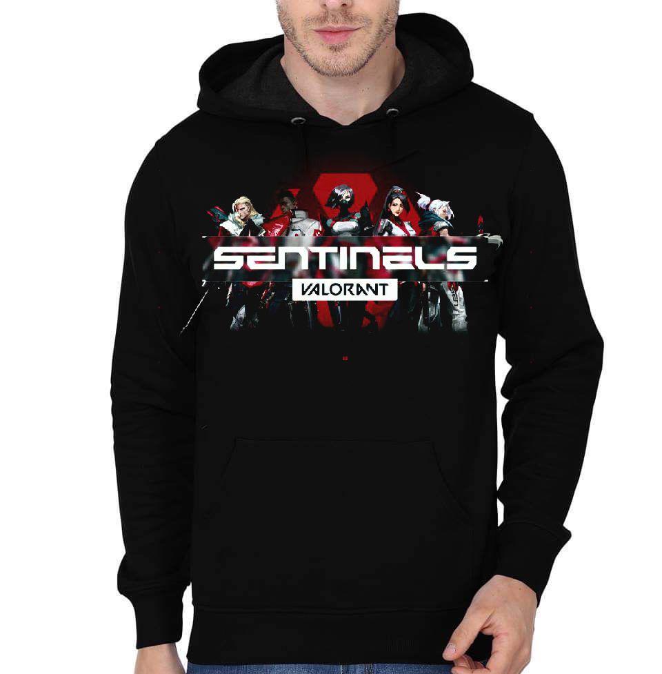 Sentinels Black Hoodie T-Shirts, Sweatshirt | PureTeeCo.com