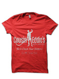 Septic Services Cousin Eddieâ€™s (white print) Red T-Shirt Hoodie, Sweatshirt | PureTeeCo.com