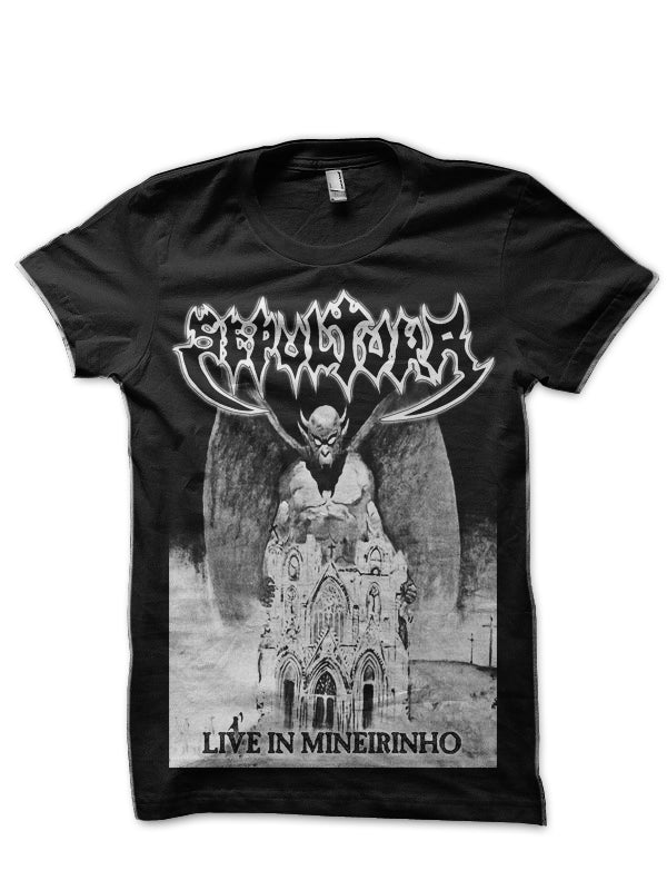 Sepultura Bestial Devastation Black T-Shirt Hoodie, Sweatshirt | PureTeeCo.com