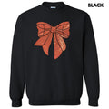 Sequin Basketball Bow Patch Sweatshirt T-Shirts, Hoodie | PureTeeCo.com