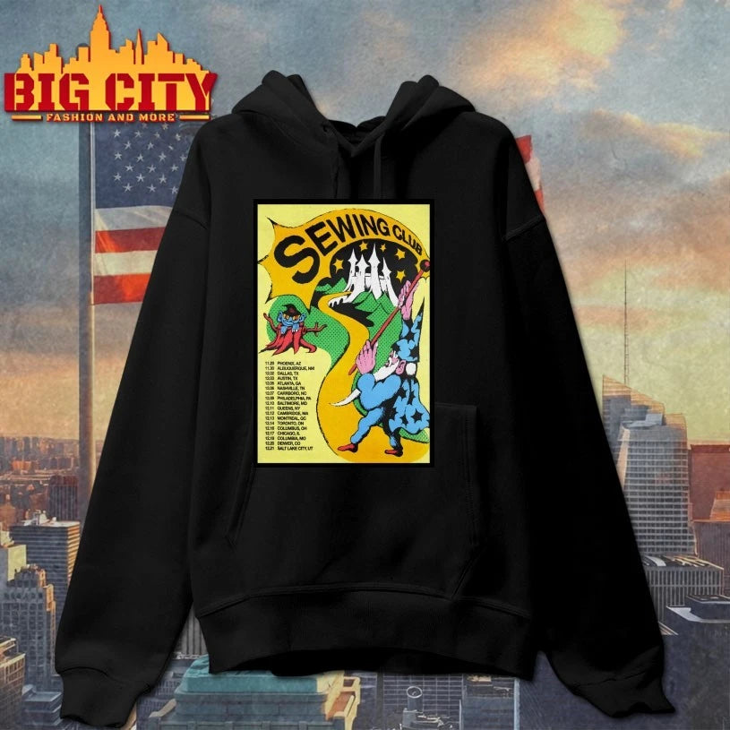 Sewing Club 2025 Winter Tour Poster shirt