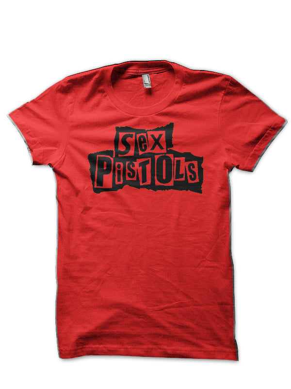 Sex Pistols Red T-Shirt Hoodie, Sweatshirt | PureTeeCo.com