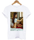 Sexy Pizza Girl On Bed Tshirt Hoodie, Sweatshirt | PureTeeCo.com